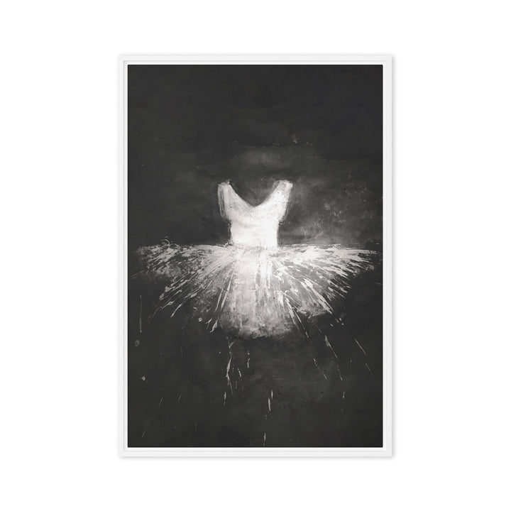 Leinwand - Ballett Kostüm Weiß / 51x76 cm (20″×30″) artlia