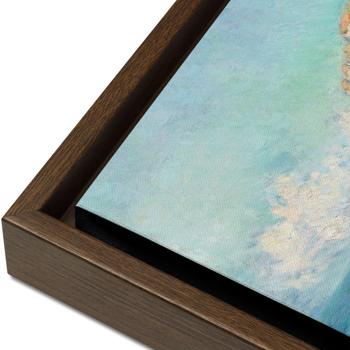 Leinwand - Claude Monet, Étretat: The Beach and the Falaise d'Amont artlia