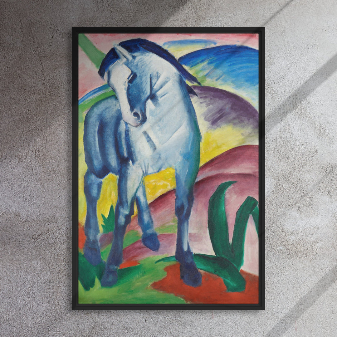 Leinwand - Franz Marc, Blaues Pferd I artlia