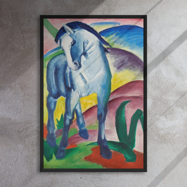 Leinwand - Franz Marc, Blaues Pferd I artlia