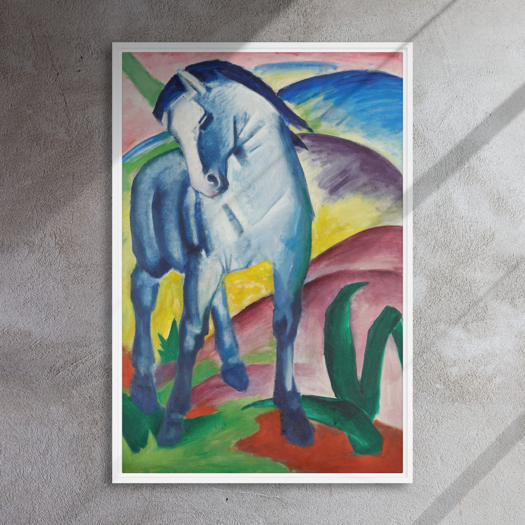 Leinwand - Franz Marc, Blaues Pferd I artlia