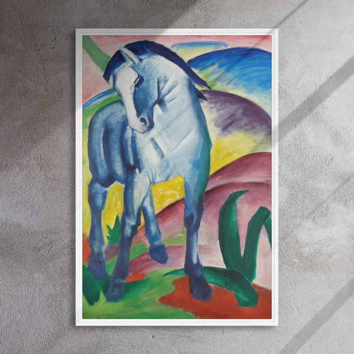 Leinwand - Franz Marc, Blaues Pferd I artlia