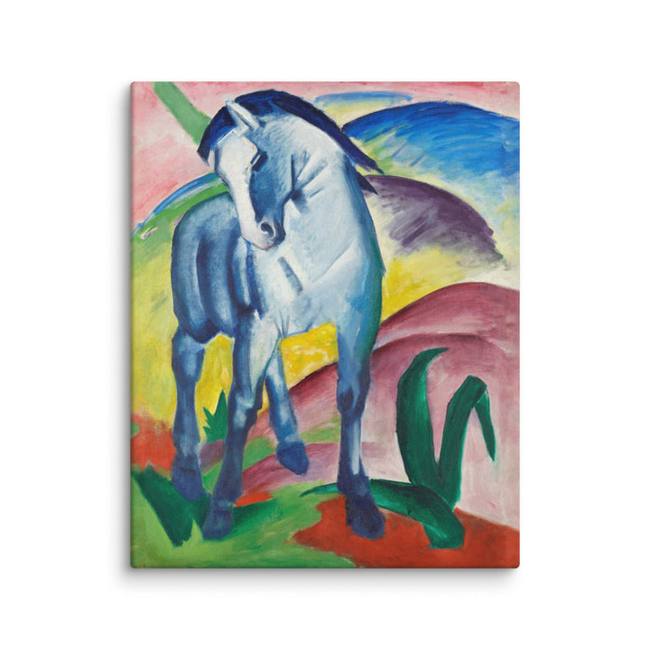 Leinwand - Franz Marc, Blaues Pferd I ohne Rahmen / 41x51 cm (16″×20″) artlia