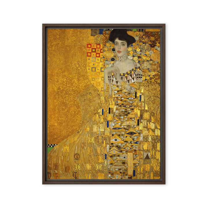 Leinwand - Gustav Klimt, Adele Bloch-Bauer Gustav Klimt Braun / 46x61 cm (18″×24″) artlia