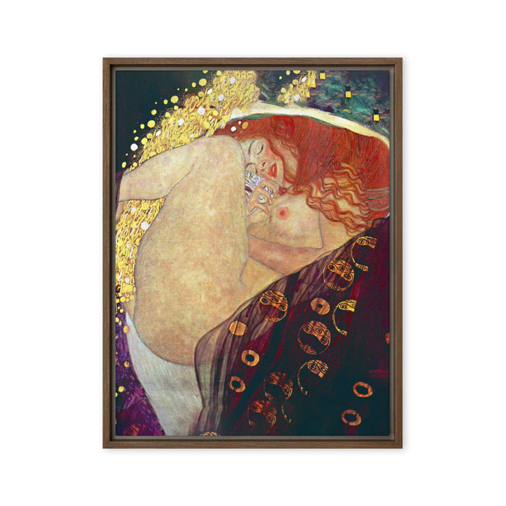 Leinwand - Gustav Klimt, Danae Braun / 46x61 cm (18″×24″) artlia