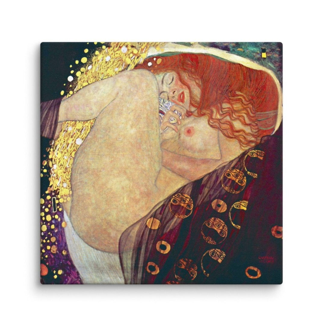 Leinwand - Gustav Klimt, Danae Ohne Rahmen / 30x30 cm (12″×12″) artlia