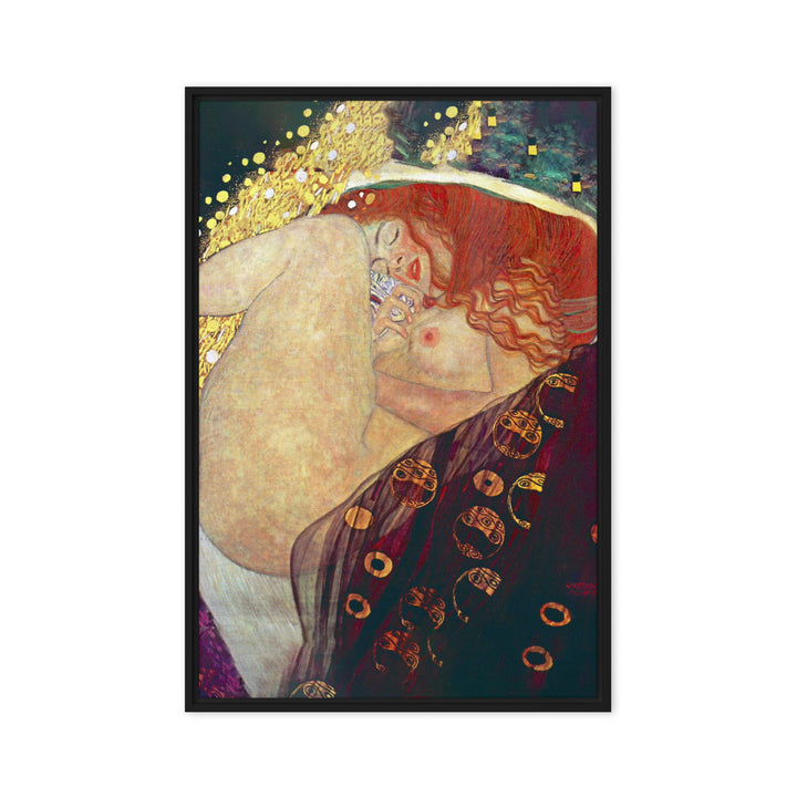 Leinwand - Gustav Klimt, Danae Schwarz / 61x91 cm (24″×36″) artlia