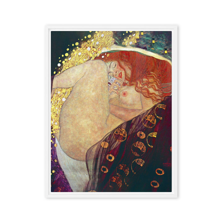 Leinwand - Gustav Klimt, Danae Weiß / 46x61 cm (18″×24″) artlia