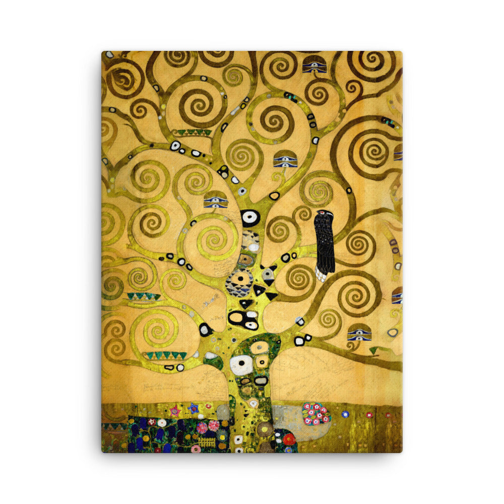 Leinwand - Gustav Klimt, der Lebensbaum Gustav Klimt ohne / 31x41 cm (12″×16″) artlia