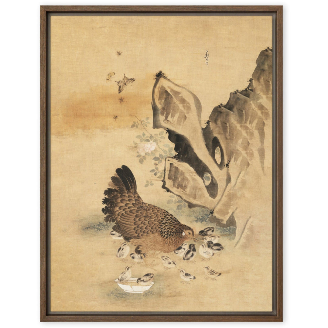 Toile Imprimée Géopolitique Corée Du Sud - Décoration Murale Moderne Carte 40x60 Cm Chambre Salon