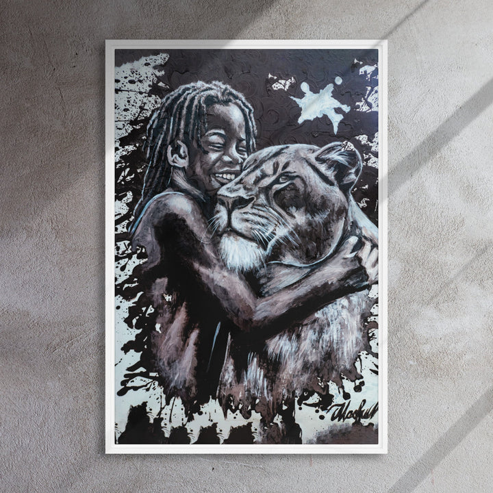 Leinwand - Her Cub, Nokuthula M Mpofu artlia