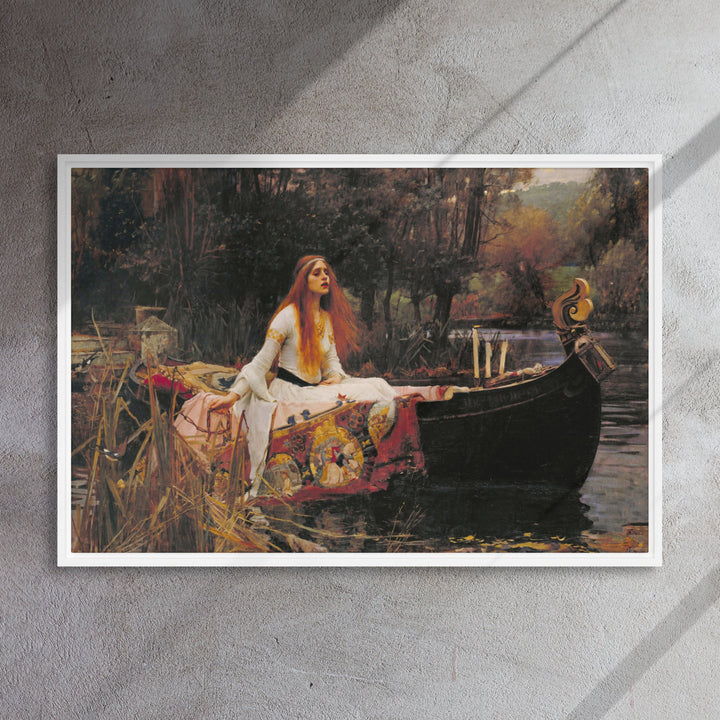 Leinwand - John William Waterhouse, Die Dame von Shalott John William Waterhouse artlia