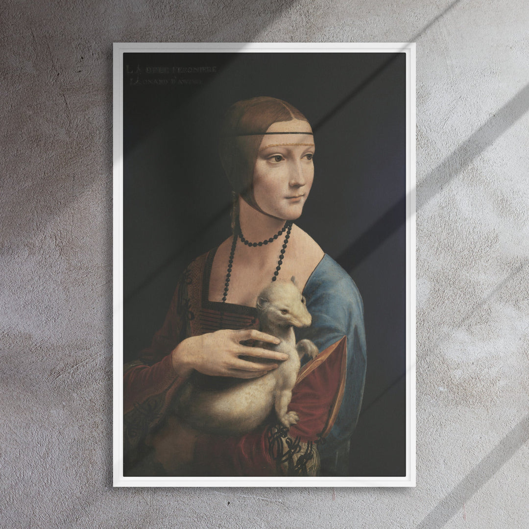 Leinwand - Leonardo da Vinci, Dame mit dem Hermelin artlia