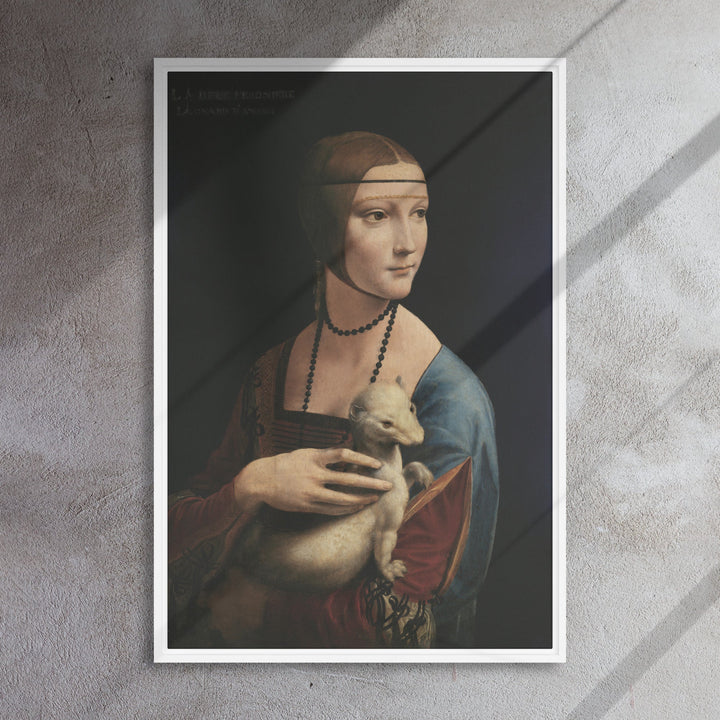 Leinwand - Leonardo da Vinci, Dame mit dem Hermelin artlia
