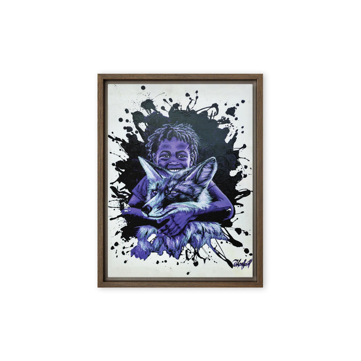 Leinwand - Mischief Core, Nokuthula M Mpofu Braun / 31x41 cm (12″×16″) artlia