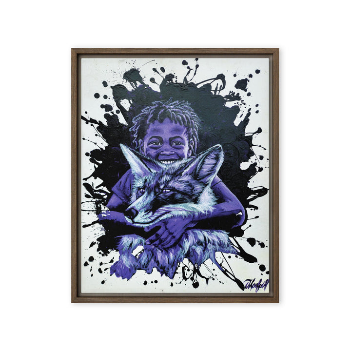 Leinwand - Mischief Core, Nokuthula M Mpofu Braun / 41x51 cm (16″×20″) artlia