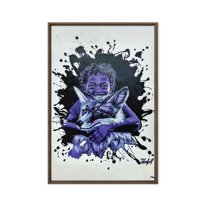 Leinwand - Mischief Core, Nokuthula M Mpofu Braun / 51x76 cm (20″×30″) artlia