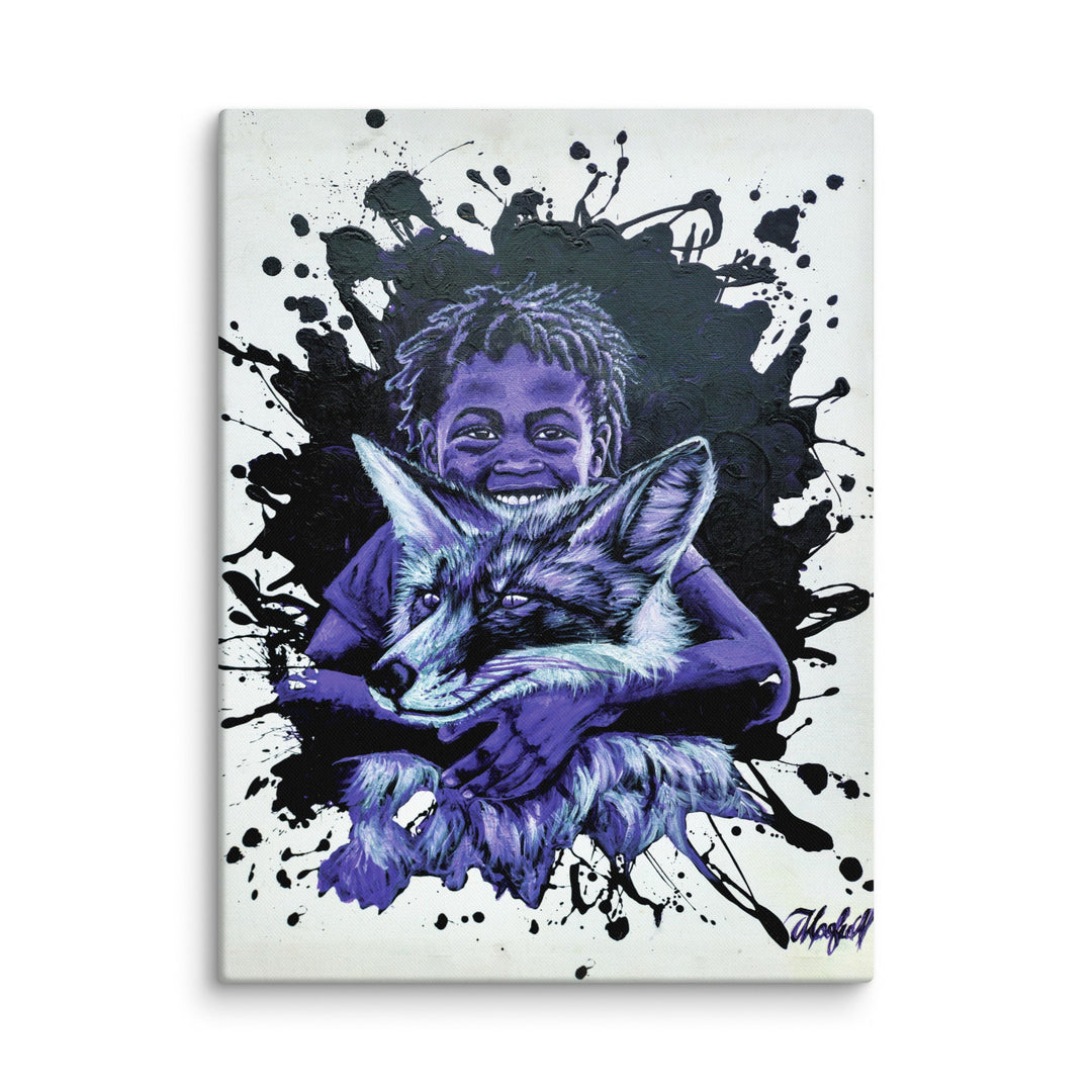 Leinwand - Mischief Core, Nokuthula M Mpofu ohne Rahmen / 31x41 cm (12″×16″) artlia