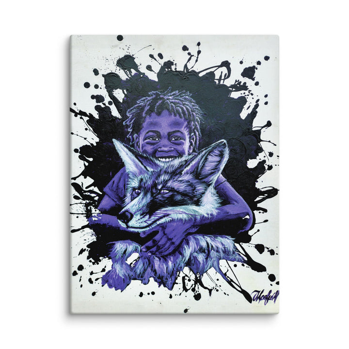 Leinwand - Mischief Core, Nokuthula M Mpofu ohne Rahmen / 31x41 cm (12″×16″) artlia