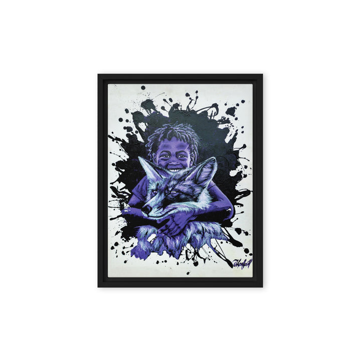 Leinwand - Mischief Core, Nokuthula M Mpofu Schwarz / 31x41 cm (12″×16″) artlia