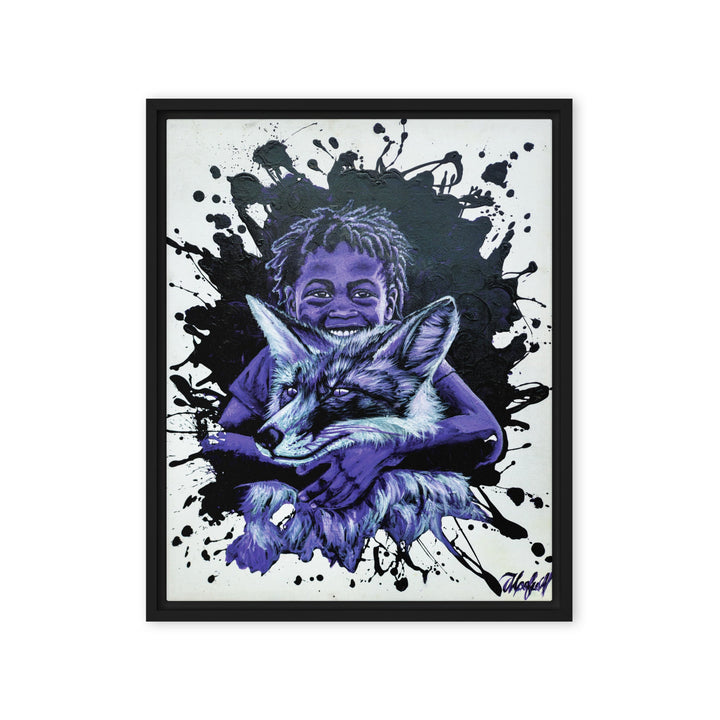 Leinwand - Mischief Core, Nokuthula M Mpofu Schwarz / 41x51 cm (16″×20″) artlia