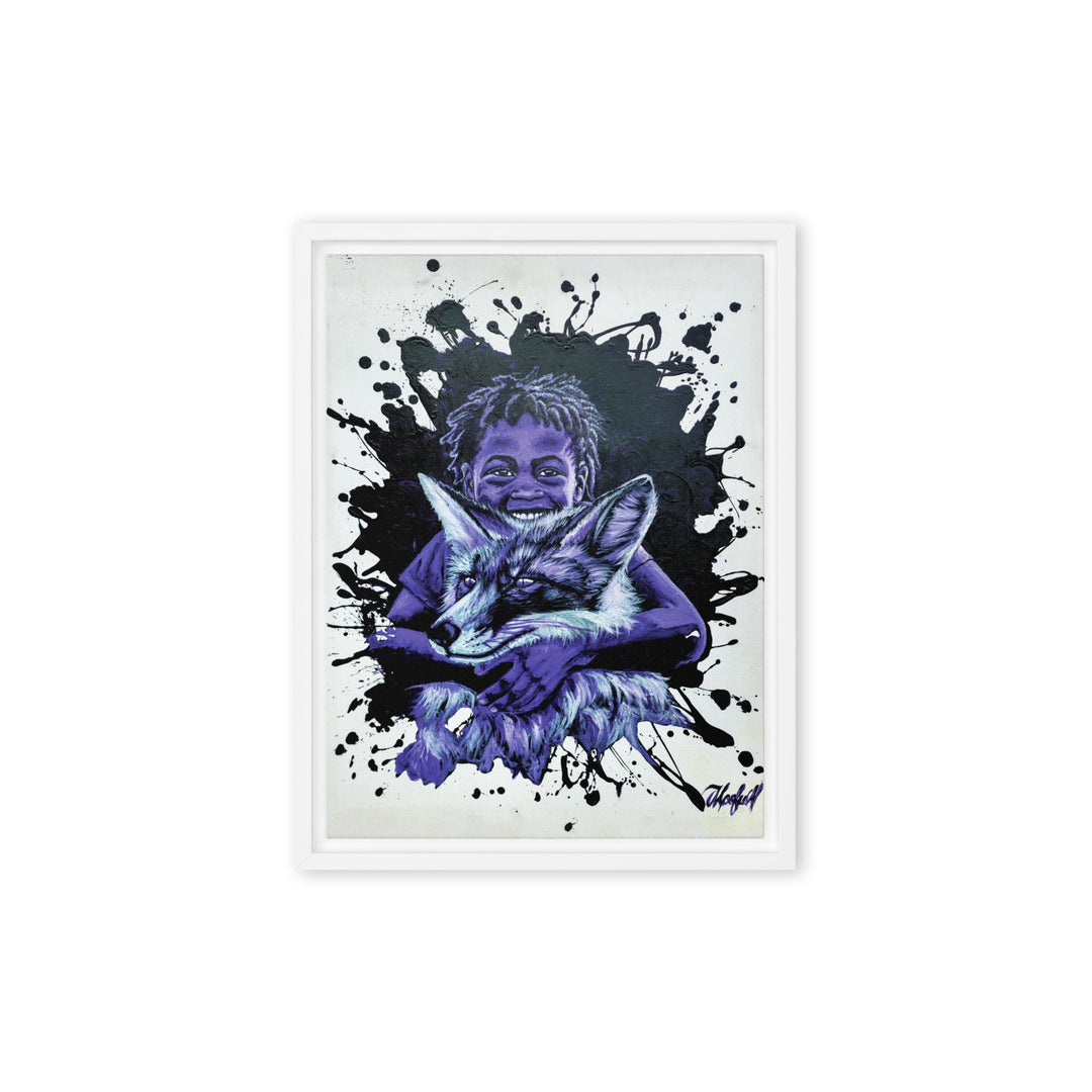 Leinwand - Mischief Core, Nokuthula M Mpofu Weiß / 31x41 cm (12″×16″) artlia
