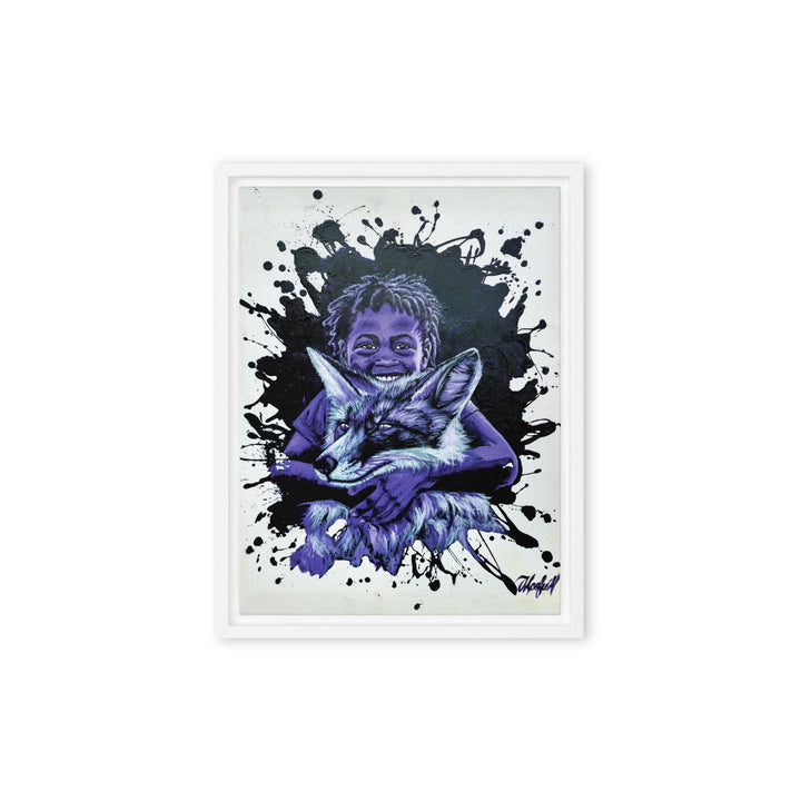 Leinwand - Mischief Core, Nokuthula M Mpofu Weiß / 31x41 cm (12″×16″) artlia