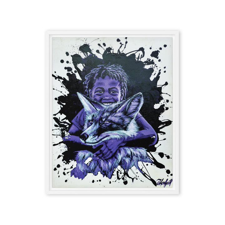 Leinwand - Mischief Core, Nokuthula M Mpofu Weiß / 41x51 cm (16″×20″) artlia