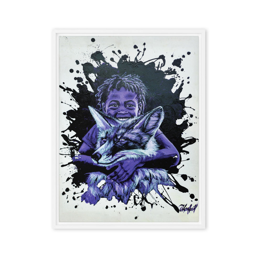Leinwand - Mischief Core, Nokuthula M Mpofu Weiß / 61x81 cm (24″×32″) artlia