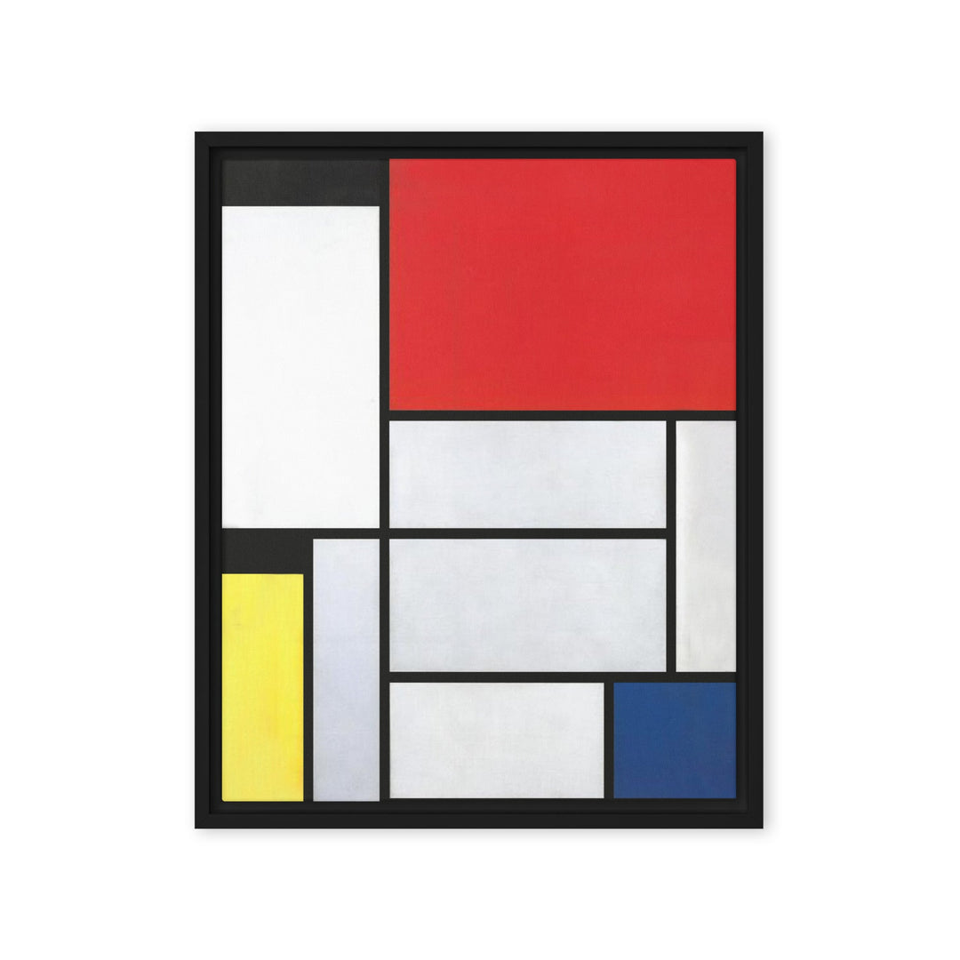 Leinwand - Mondrian, Tableau I Piet Mondrian Schwarz / 41x51 cm (16″×20″) artlia