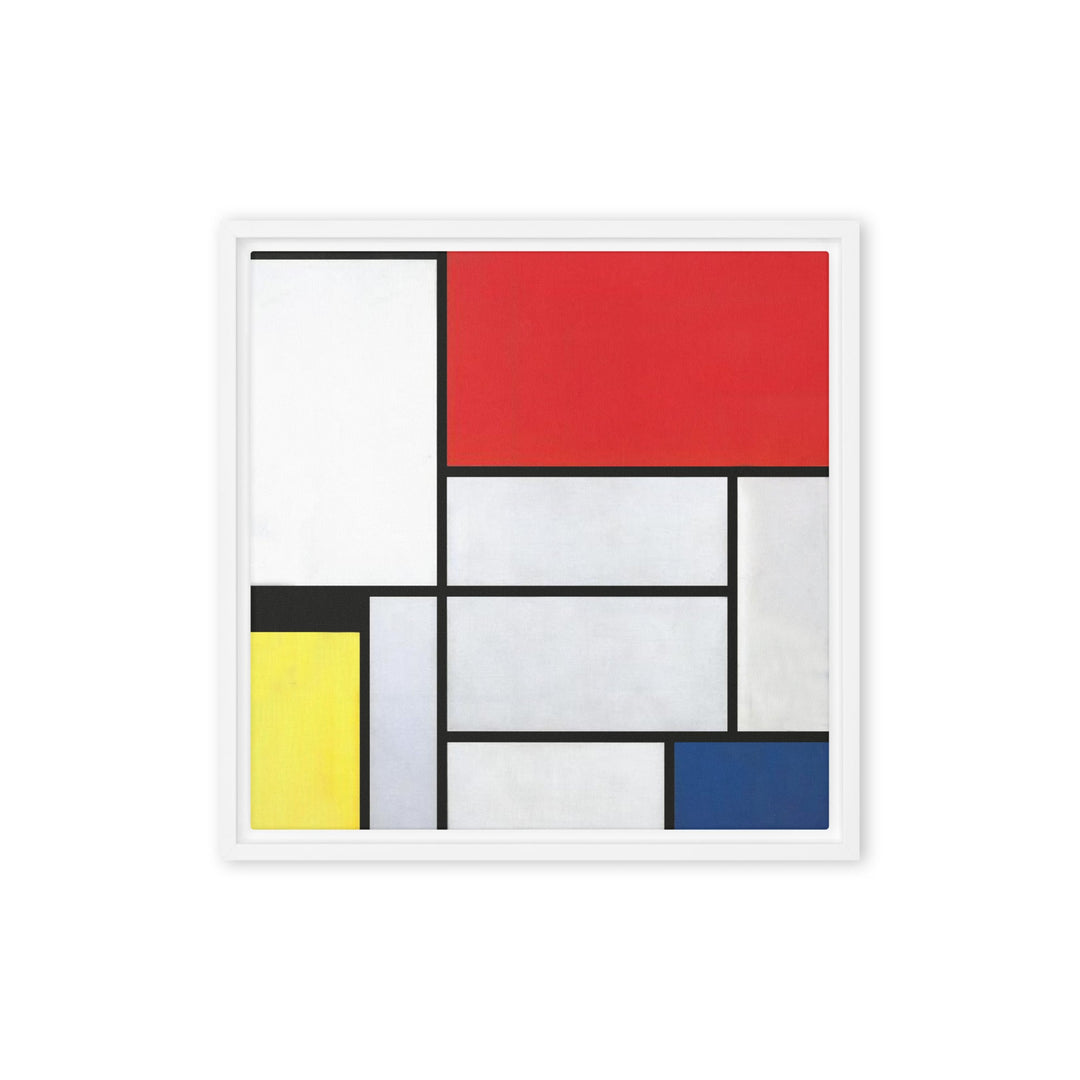 Leinwand - Mondrian, Tableau I Piet Mondrian Weiß / 41x41 cm (16″×16″) artlia