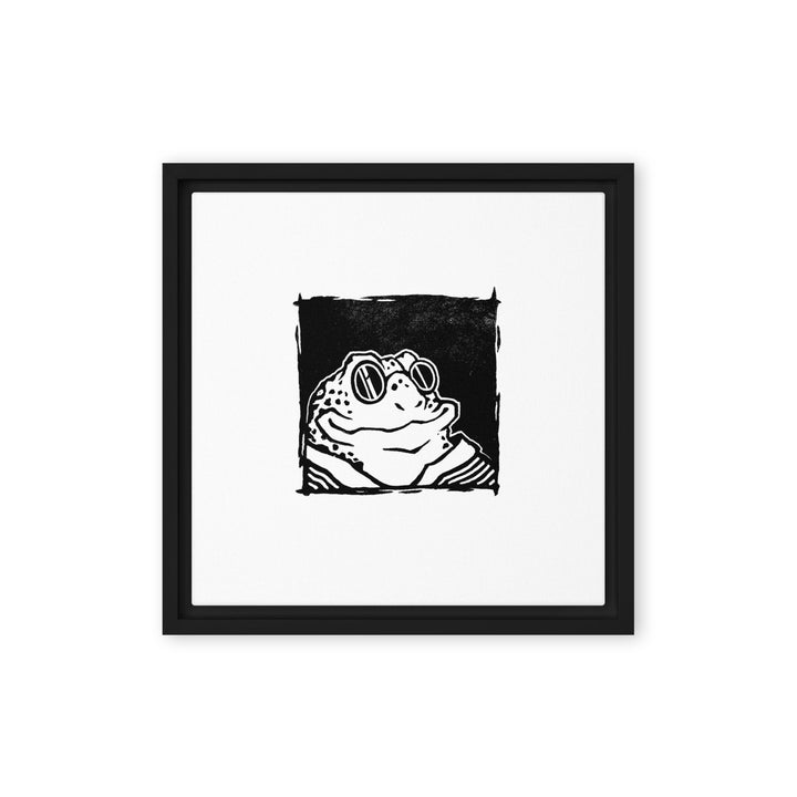 Leinwand - Pavel Frosch Pavel Illustrations Schwarz / 31x31 cm (12″×12″) artlia