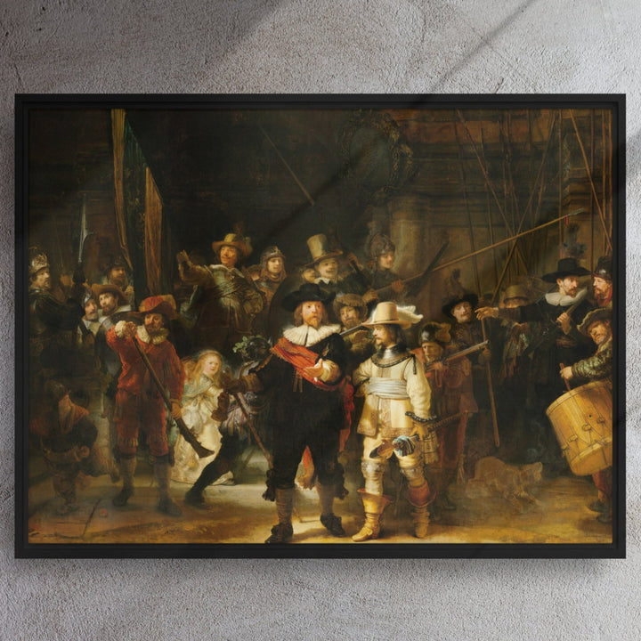 Leinwand - Rembrandt van Rijn, Die Nachtwache artlia