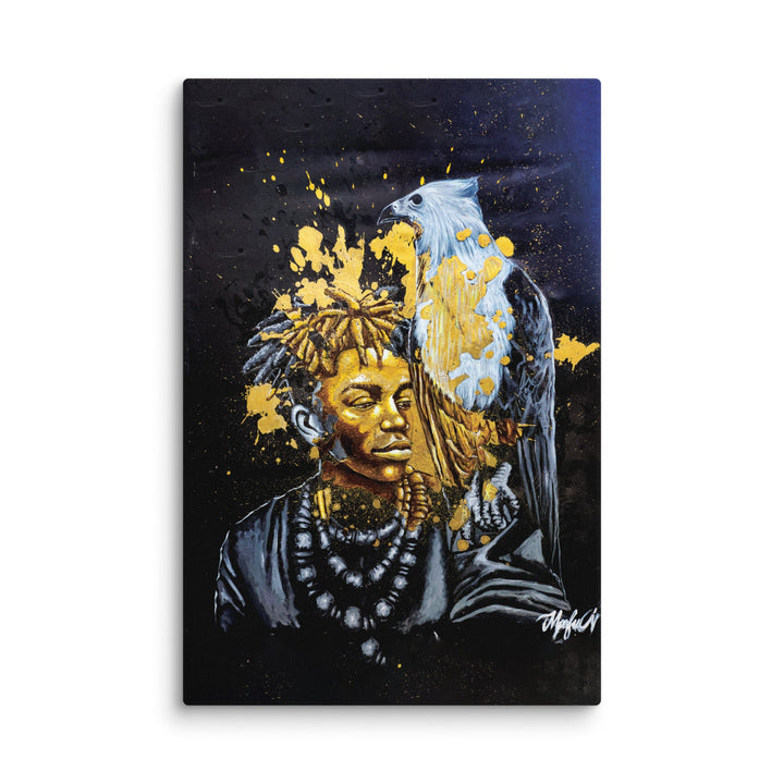 Leinwand - Royal Spirit (the Crown Prince), Nokuthula M Mpofu ohne Rahmen / 51x76 cm (20″×30″) artlia