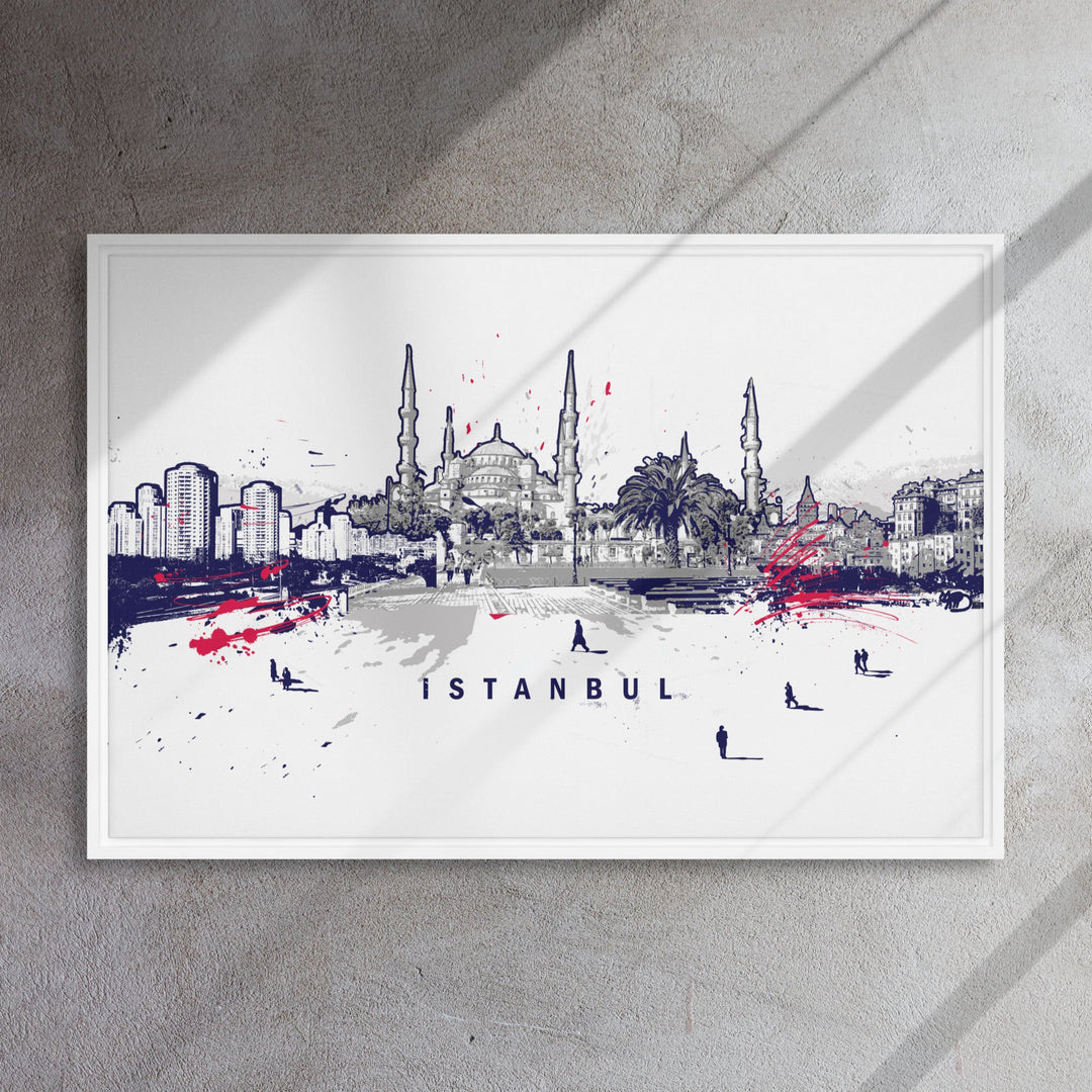 Leinwand - Skyline Istanbul Marko Kurth artlia