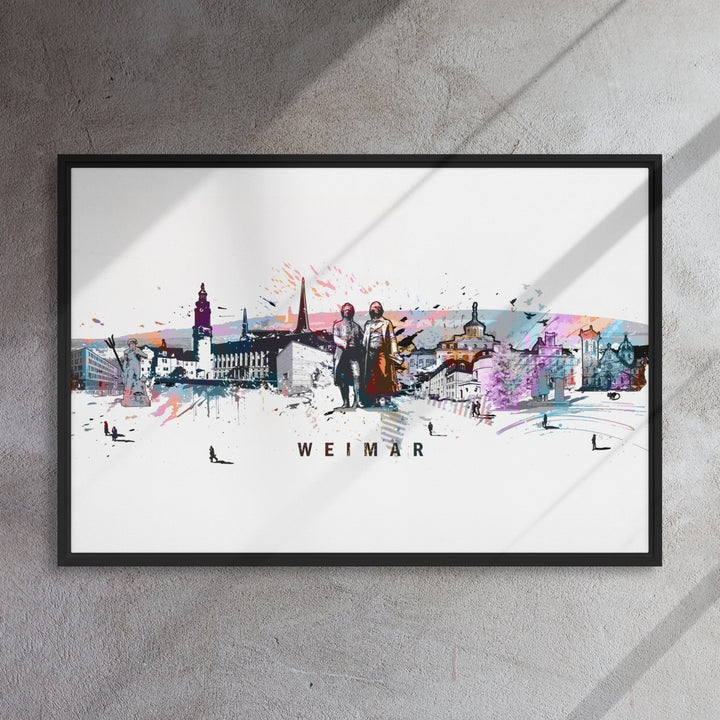 Leinwand - Skyline Weimar Marko Kurth artlia