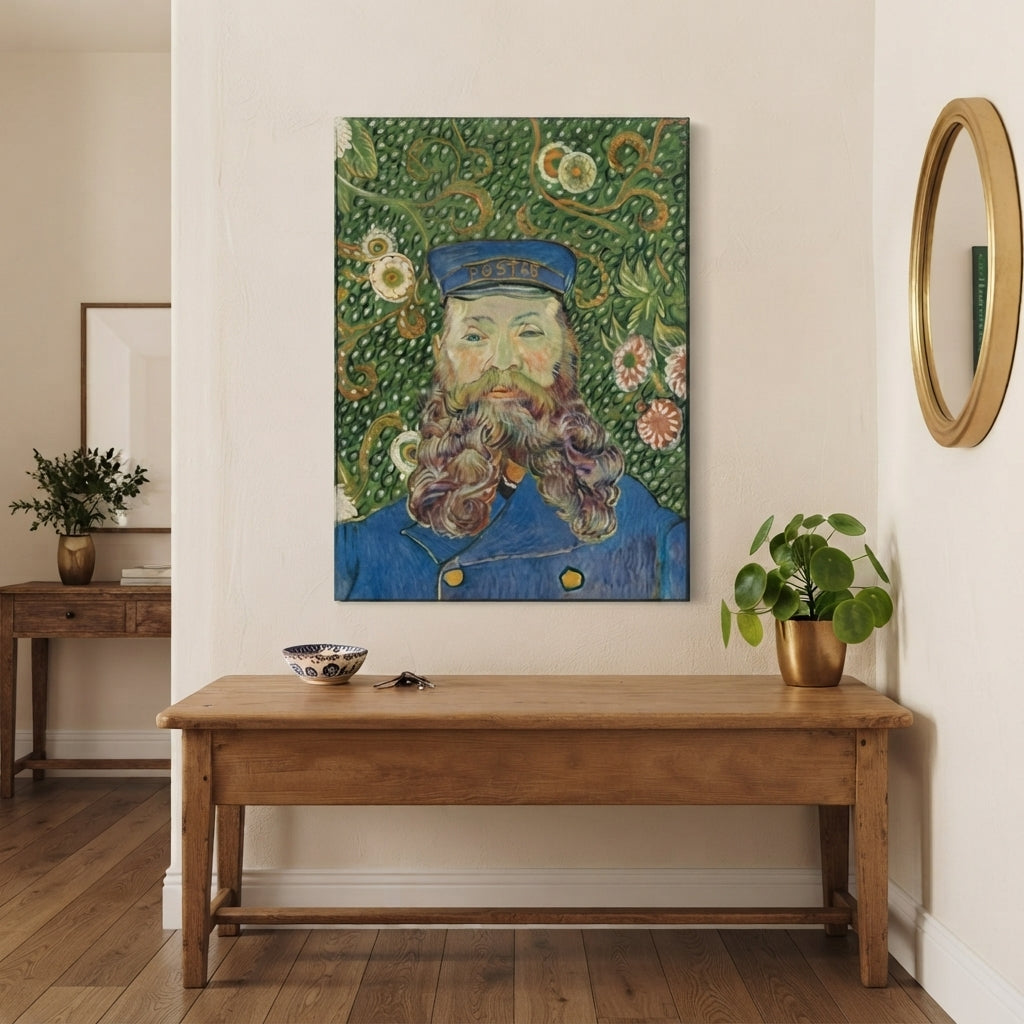 Toile - Van Gogh, Le Facteur, Portrait de Joseph Roulin