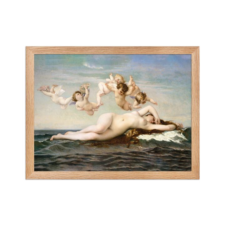Poster - Alexandre Cabanel, Die Geburt der Venus Alexandre Cabanel Oak / 30×40 cm artlia