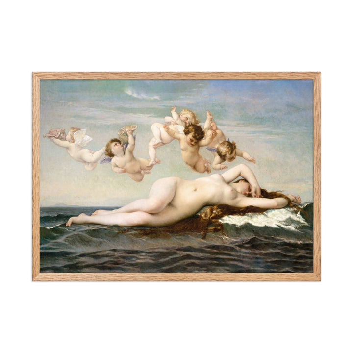 Poster - Alexandre Cabanel, Die Geburt der Venus Alexandre Cabanel Oak / 50×70 cm artlia