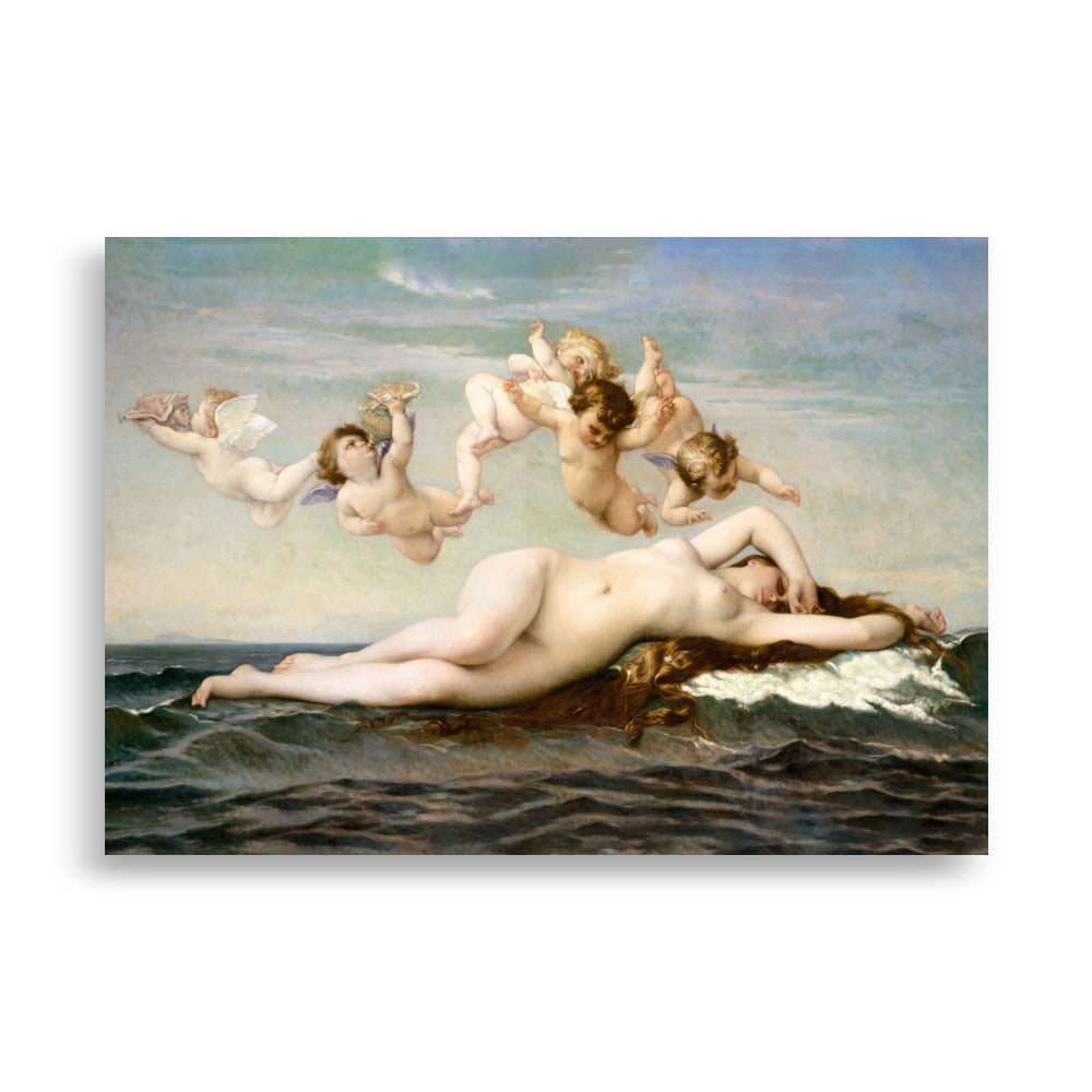 Poster - Alexandre Cabanel, Die Geburt der Venus Alexandre Cabanel ohne Rahmen / 21×30 cm artlia