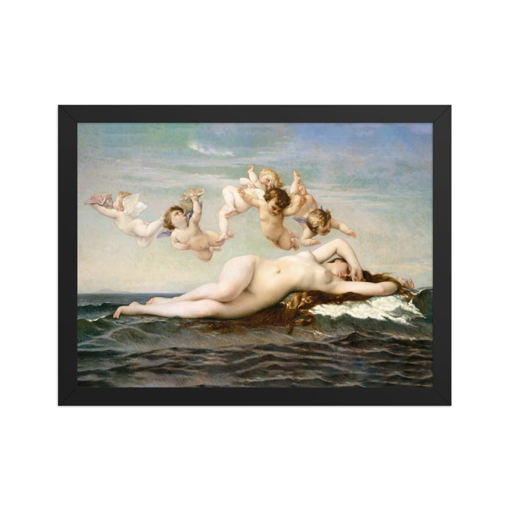 Poster - Alexandre Cabanel, Die Geburt der Venus Alexandre Cabanel Schwarz / 30×40 cm artlia