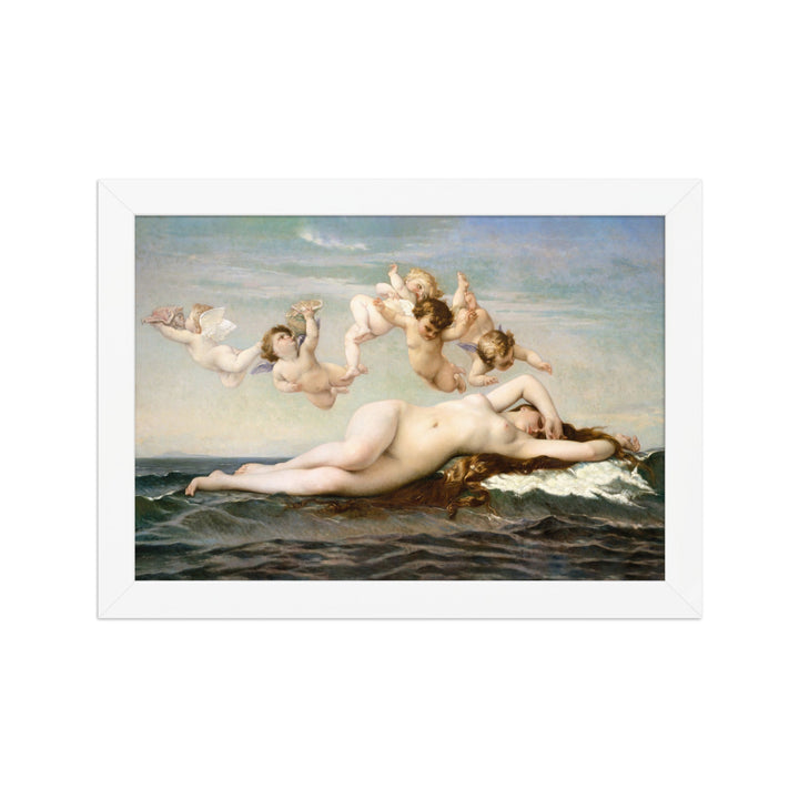Poster - Alexandre Cabanel, Die Geburt der Venus Alexandre Cabanel Weiß / 21×30 cm artlia
