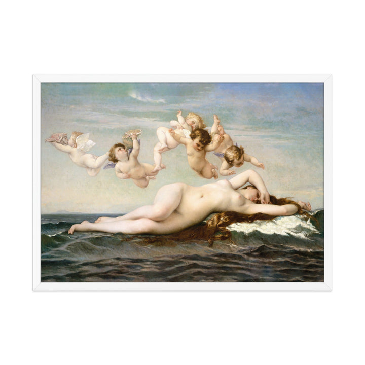 Poster - Alexandre Cabanel, Die Geburt der Venus Alexandre Cabanel Weiß / 50×70 cm artlia