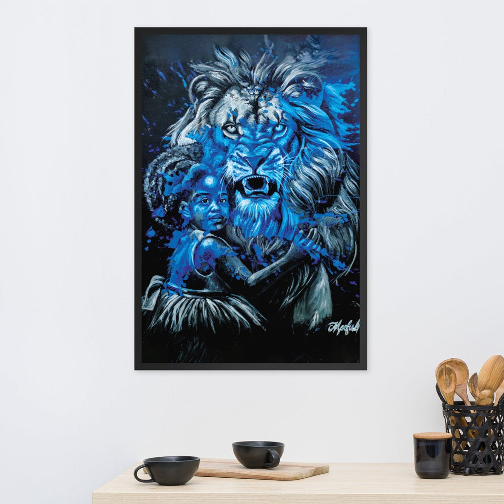 Poster - Fierce Guardian, Nokuthula M Mpofu Nokuthula M Mpofu artlia