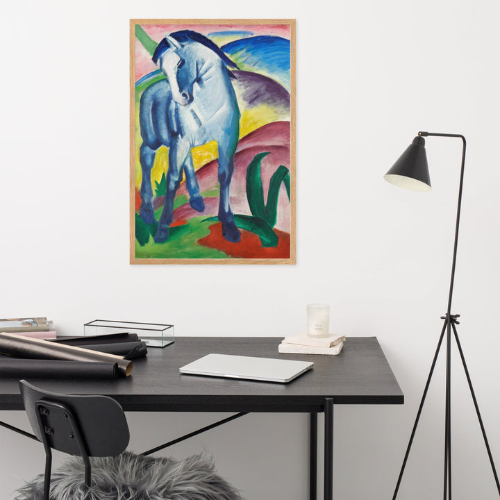 Poster - Franz Marc, Blaues Pferd I Franz Marc artlia