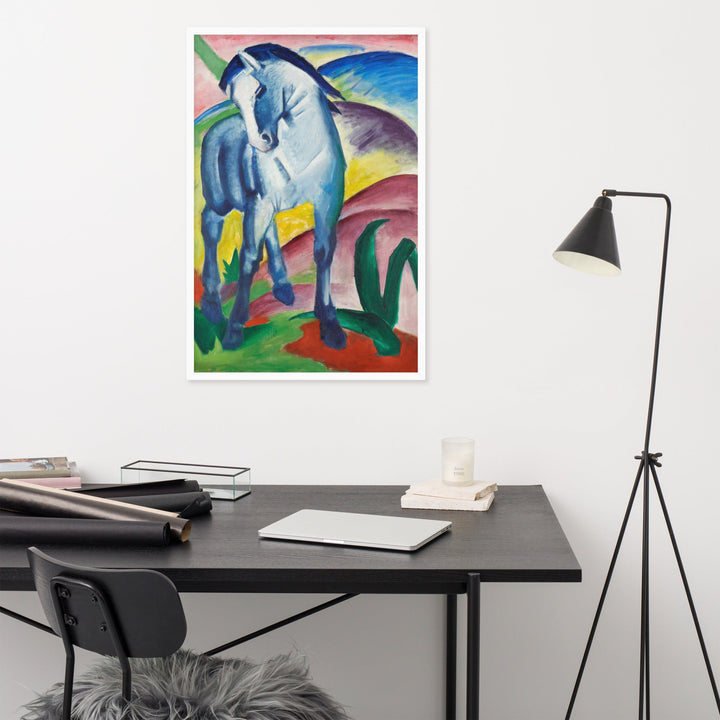 Poster - Franz Marc, Blaues Pferd I Franz Marc artlia