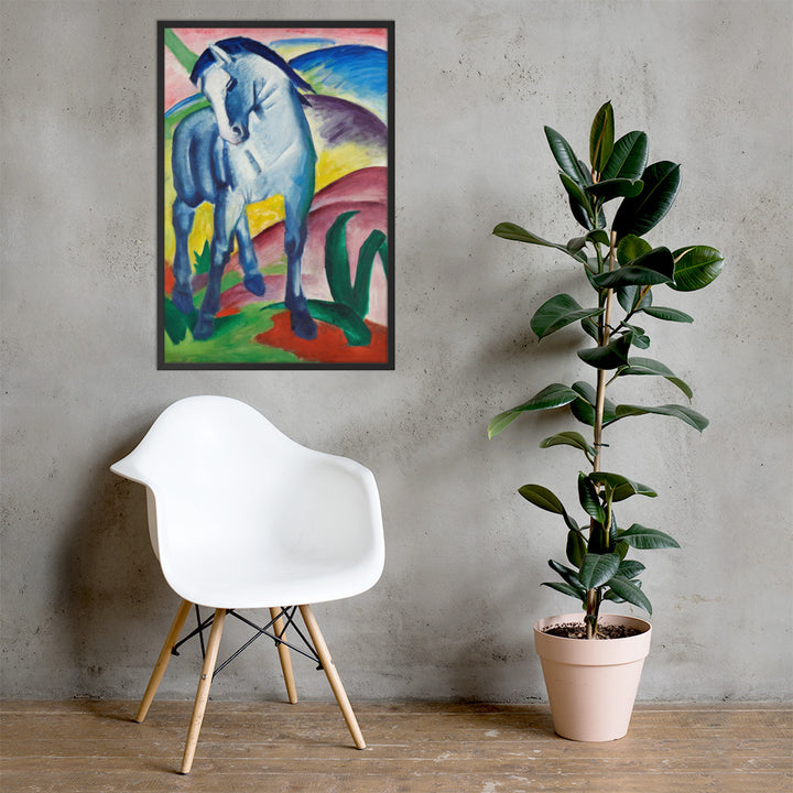 Poster - Franz Marc, Blaues Pferd I Franz Marc artlia