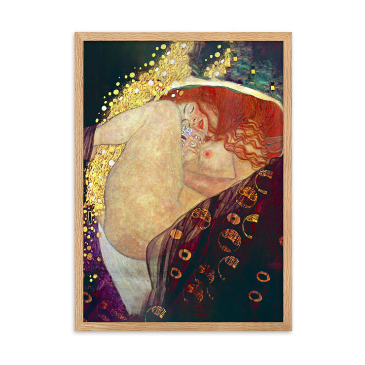 Poster - Gustav Klimt, Danae Oak / 50×70 cm (20"x28") artlia