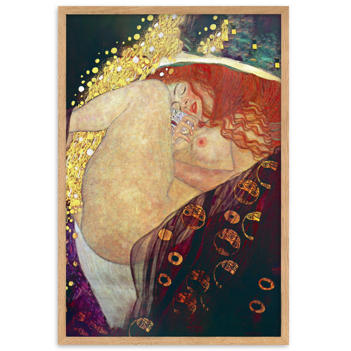 Poster - Gustav Klimt, Danae Oak / 61×91 cm (24"x36") artlia