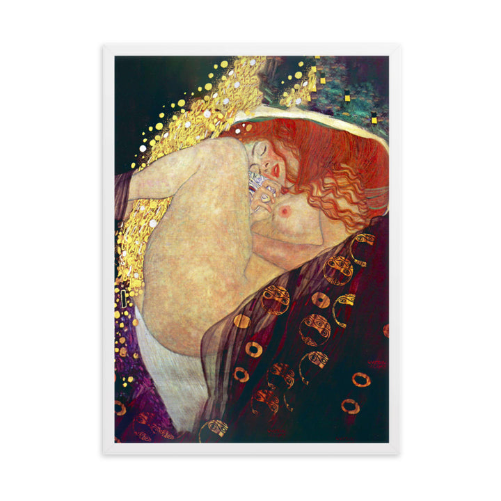Poster - Gustav Klimt, Danae Weiß / 50×70 cm (20"x28") artlia